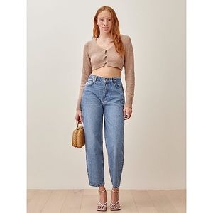Kris High Rise Relaxed Curve Jeans | Size 28